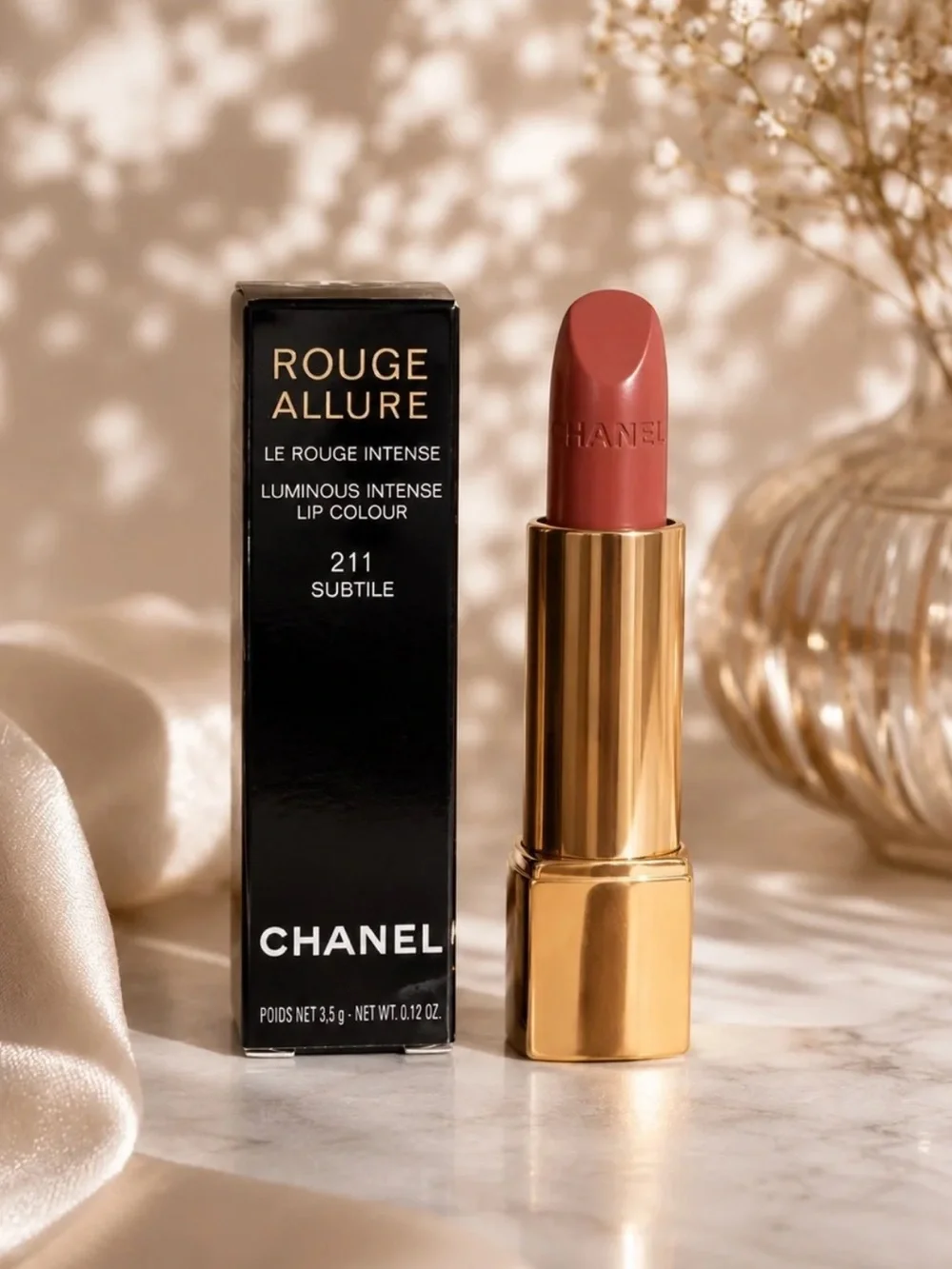 CHANEL Rouge Allure Le Rouge Intense Lip Colour 211 Subtile